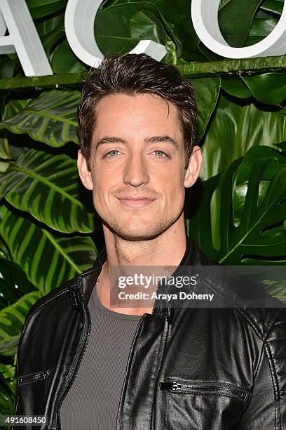 Justin Price attends the 7th Annual Club Tacori Riviera at The Roosevelt at Tropicana Bar at The Hollywood Roosevelt Hotel on October 6, 2015 in...