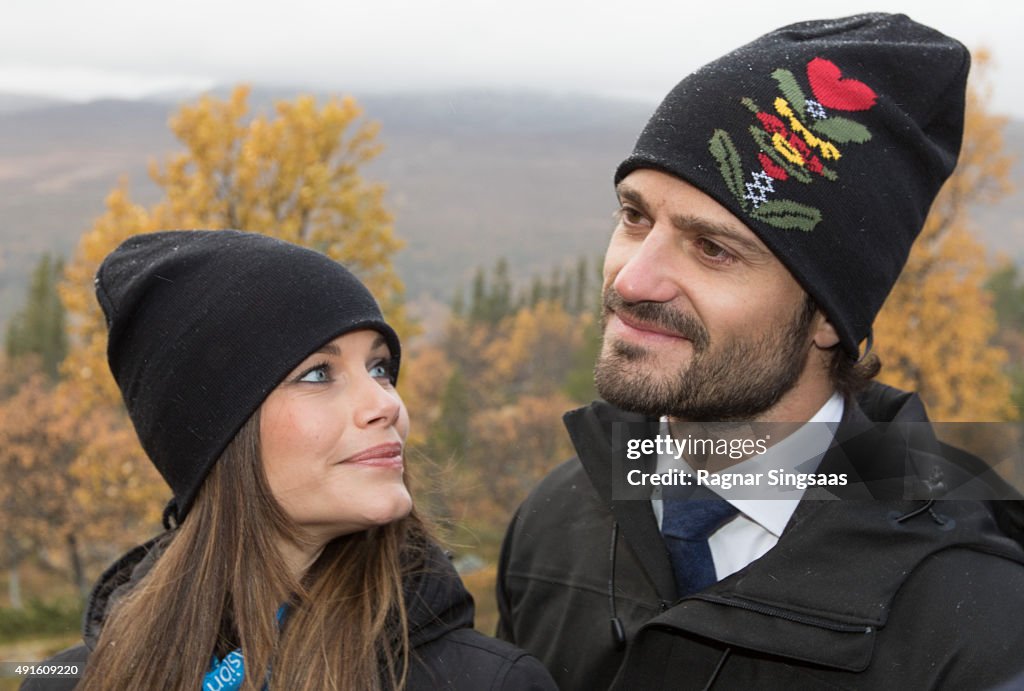 Prince Carl Philip of Sweden and Princess Sofia Visit Dalarna - Day 2