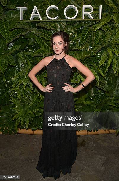 Nikki Moore attends Tacori Presents Riviera At The Roosevelt at Tropicana Bar at The Hollywood Roosevelt Hotel on October 6, 2015 in Hollywood,...