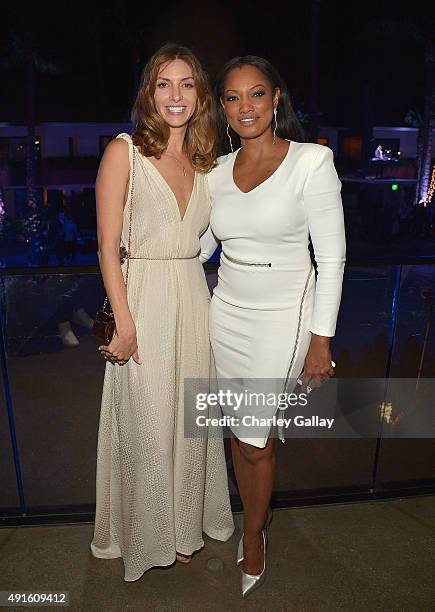 Dawn Olivieri Garcelle Beauvais and attend Tacori Presents Riviera At The Roosevelt at Tropicana Bar at The Hollywood Roosevelt Hotel on October 6,...