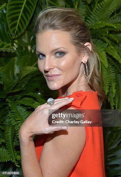 Chelsea Crisp attends Tacori Presents Riviera At The Roosevelt at Tropicana Bar at The Hollywood Roosevelt Hotel on October 6, 2015 in Hollywood,...