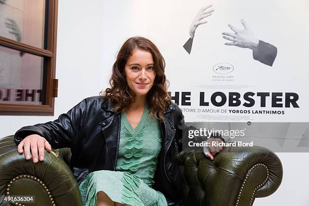 French actress Ariane Labed attends 'The Lobster' Paris Premiere at Le Louxor on October 6, 2015 in Paris, France.