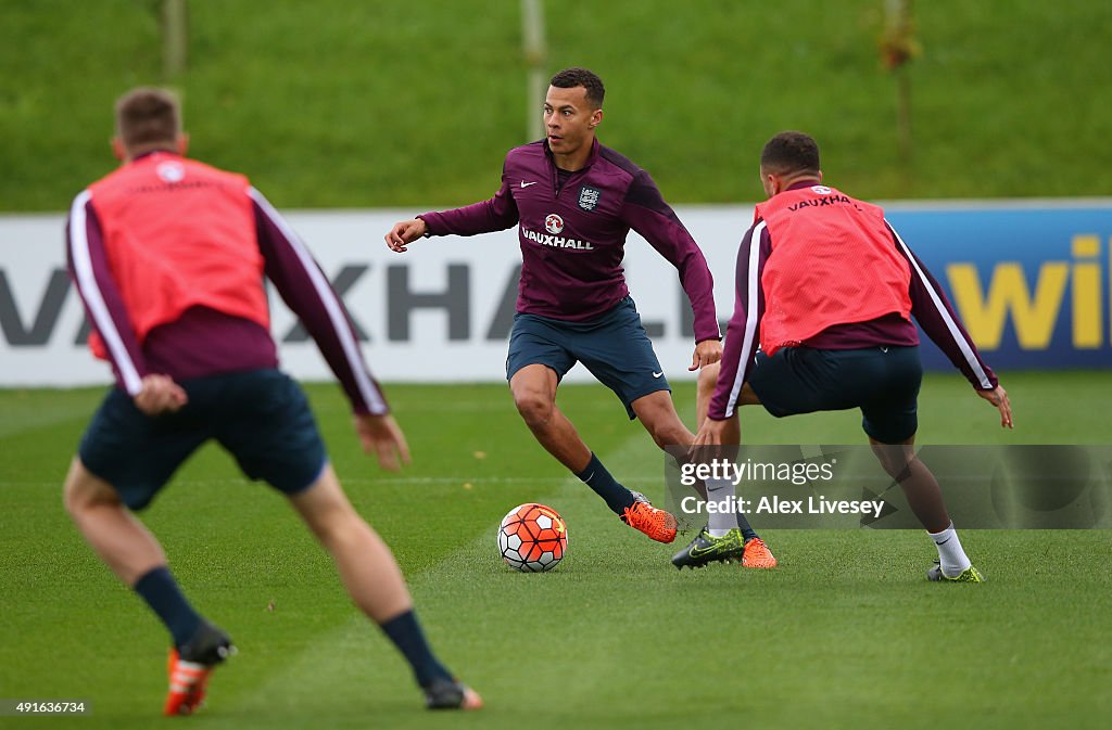 England Training Session And Press Conference