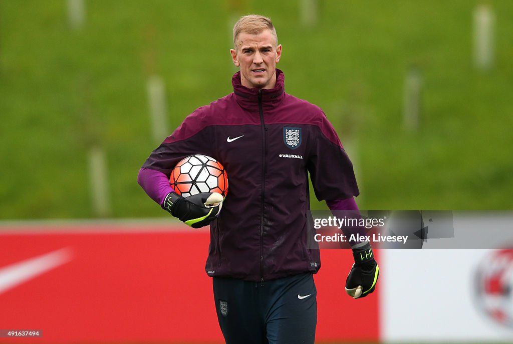 England Training Session And Press Conference