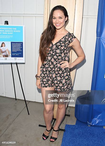 Jaclyn Betham attends the Nautica and LA Confidential's Oceana Beach House Party on May 16, 2014 in Santa Monica, California.