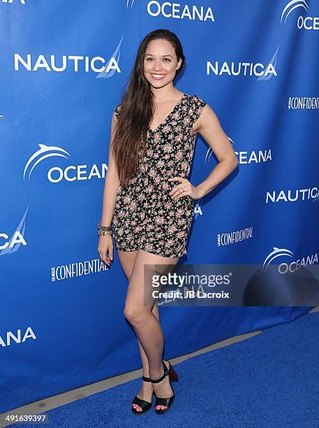 Jaclyn Betham attends the Nautica and LA Confidential's Oceana Beach House Party on May 16, 2014 in Santa Monica, California.