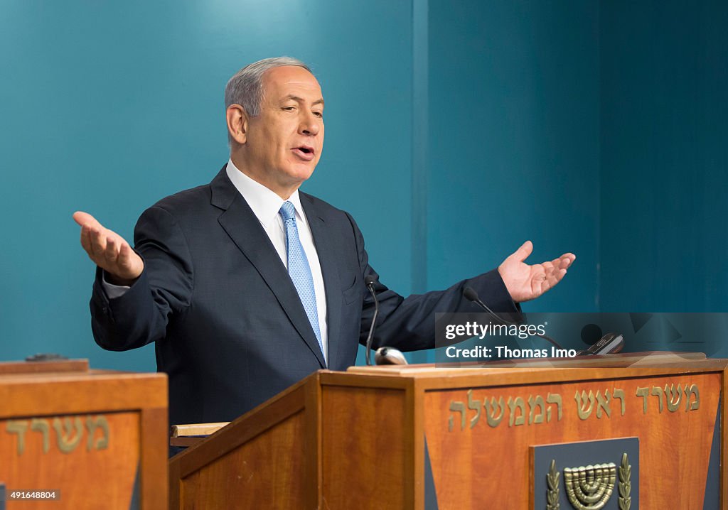 Benjamin Netanyahu...