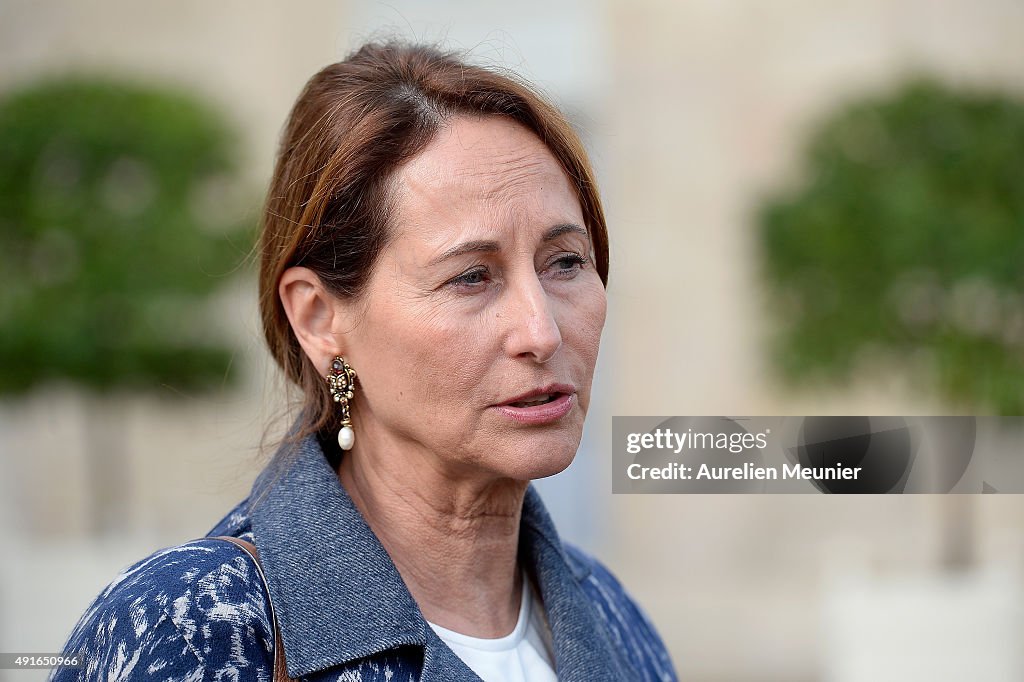 Conseil Des Ministres At Elysee Palace