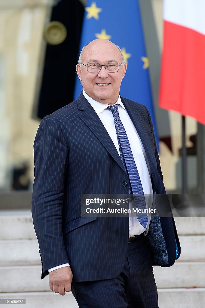 Conseil Des Ministres At Elysee Palace