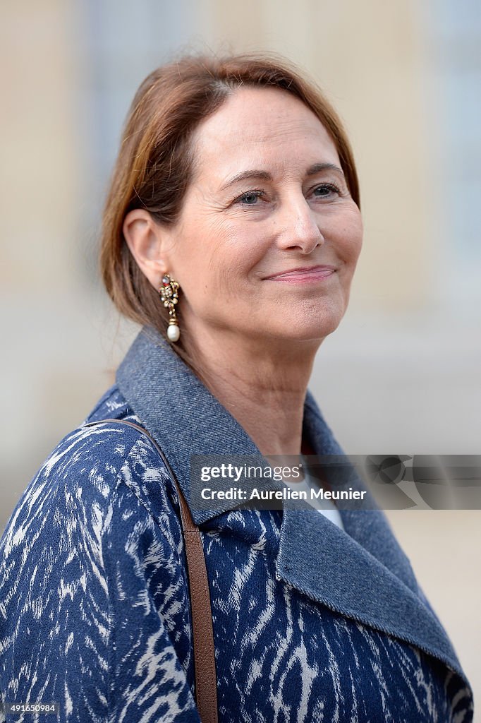 Conseil Des Ministres At Elysee Palace