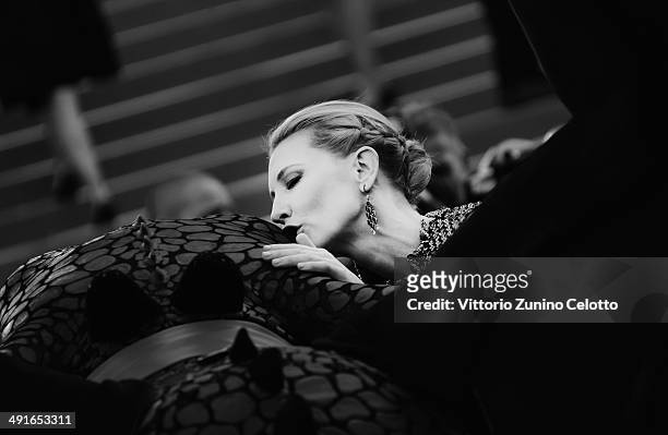 Cate Blanchett attends the 'How To Train Your Dragon 2' premiere during the 67th Annual Cannes Film Festival on May 16, 2014 in Cannes, France.