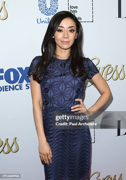 Actress Aimee Garcia attends Latina Magazine's "Hot List" party at The London West Hollywood on October 6, 2015 in West Hollywood, California.