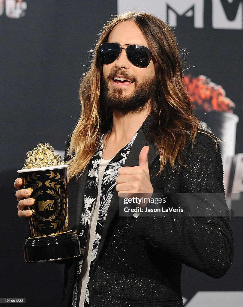 2014 MTV Movie Awards - Press Room