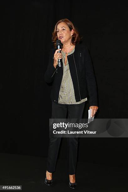 Anne Barrere attends the Launch of 'Pasteur Don 2015' at Institut Pasteur on October 7, 2015 in Paris, France.