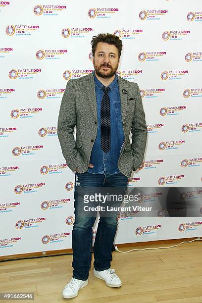 Bruno Guillon attends the Launch of 'Pasteur Don 2015' at Institut Pasteur on October 7, 2015 in Paris, France.
