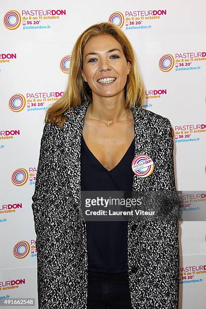 Claire Barsacq attends the Launch of 'Pasteur Don 2015' at Institut Pasteur on October 7, 2015 in Paris, France.