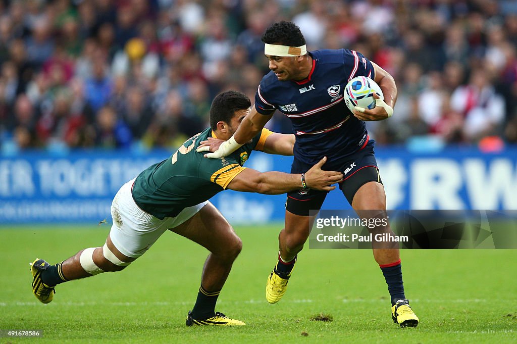 South Africa v USA - Group B: Rugby World Cup 2015