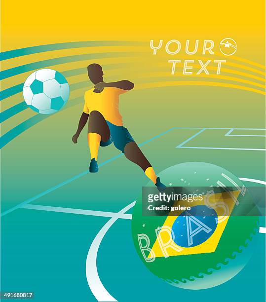 planet soccer background - football pitch vector stock illustrations