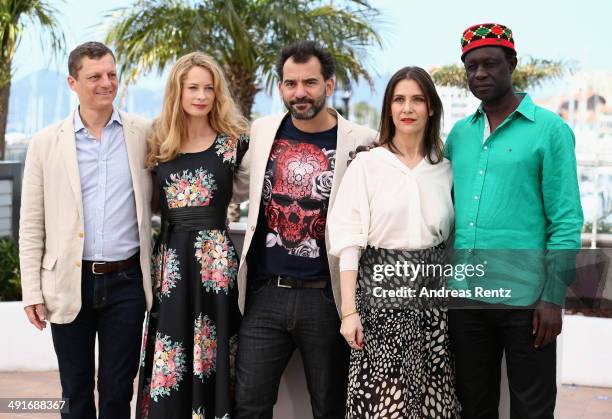 President of the Criterion Collection Peter Becker, actress Maria Bonnevie, director/writer/producer Pablo Trapero, actress Geraldine Pailhas and...