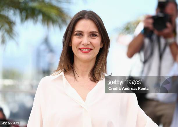 Actress Geraldine Pailhas attends the photocall for the Jury Un Certain Regard at the 67th Annual Cannes Film Festival on May 17, 2014 in Cannes,...