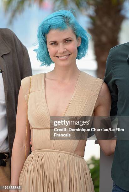 Actress Nanna Oland Fabricius attends "The Salvation photocall at the 67th Annual Cannes Film Festival on May 17, 2014 in Cannes, France.