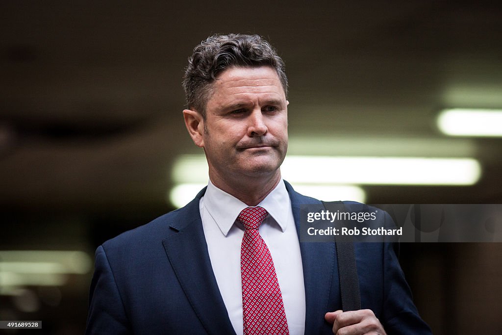 New Zealand Cricketer Chris Cairns Appears In Court On Perjury Charges