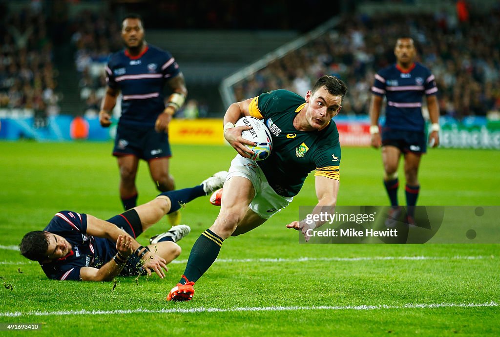 South Africa v USA - Group B: Rugby World Cup 2015