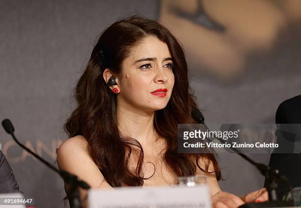 Actress Erica Rivas attends the "Relatos Salvajes" press conference during the 67th Annual Cannes Film Festival on May 17, 2014 in Cannes, France.