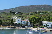 view of Port LLigat, Cadaques, Costa Brava, Girona
