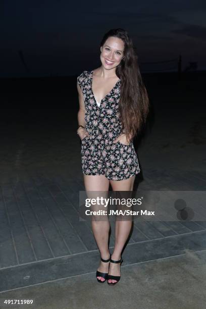 Jaclyn Betham is seen on May 16, 2014 in Los Angeles, California.