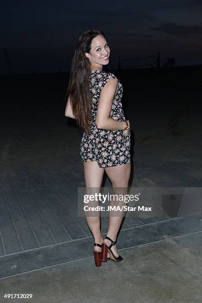 Jaclyn Betham is seen on May 16, 2014 in Los Angeles, California.