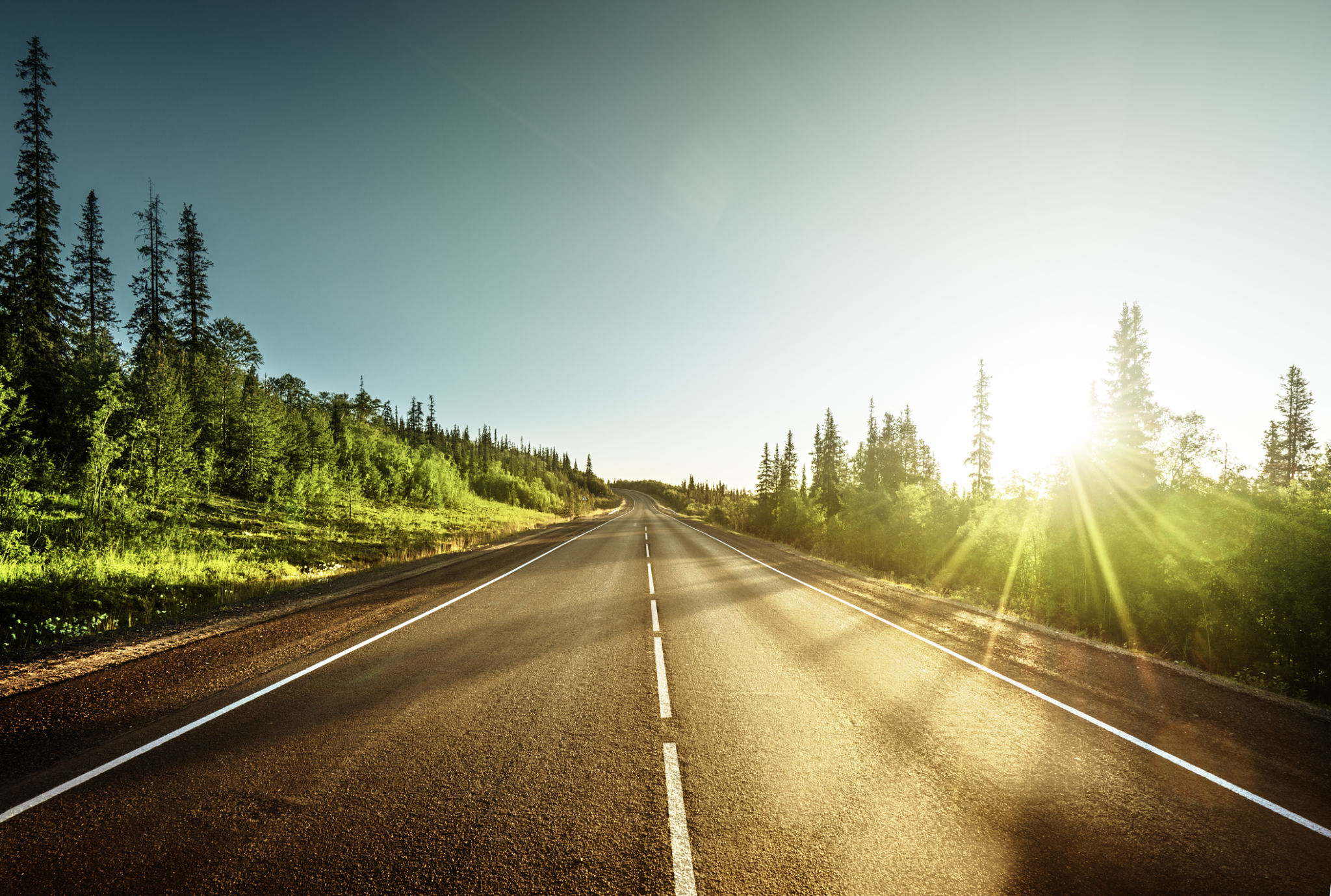 summer road