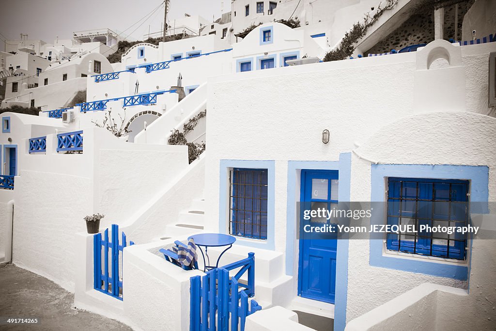 Santorini houses, Greece