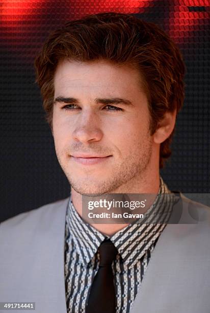 Actor Liam Hemsworth attends "The Hunger Games: Mockingjay Part 1" photocall at the 67th Annual Cannes Film Festival on May 17, 2014 in Cannes,...