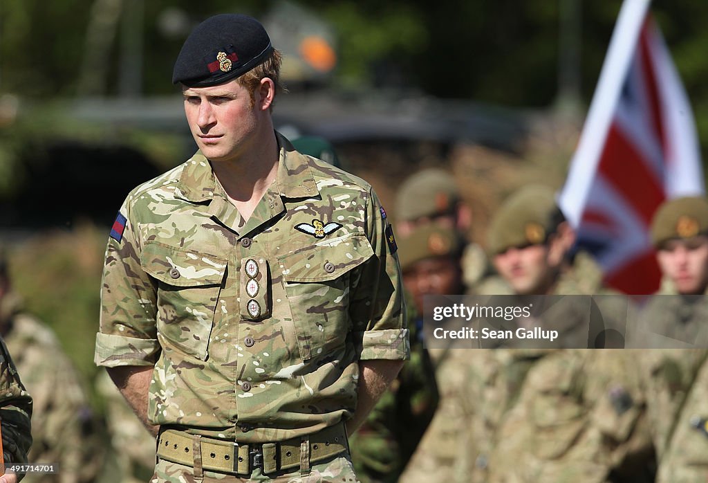 Prince Harry Visits Estonia - Day 2