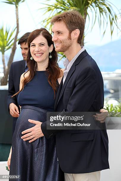 Maria Marull and Damian Szifron attend "Relatos Salvajes" photocall at the 67th Annual Cannes Film Festival on May 17, 2014 in Cannes, France.