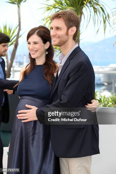 Maria Marull and Damian Szifron attend "Relatos Salvajes" photocall at the 67th Annual Cannes Film Festival on May 17, 2014 in Cannes, France.