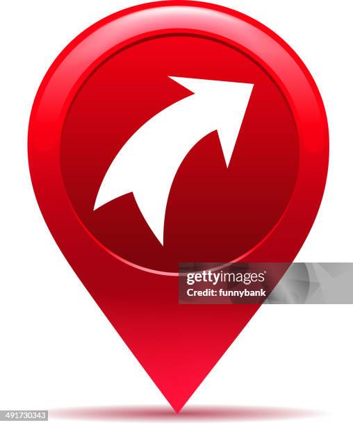 Red Marker Arrow Photos and Premium High Res Pictures - Getty Images