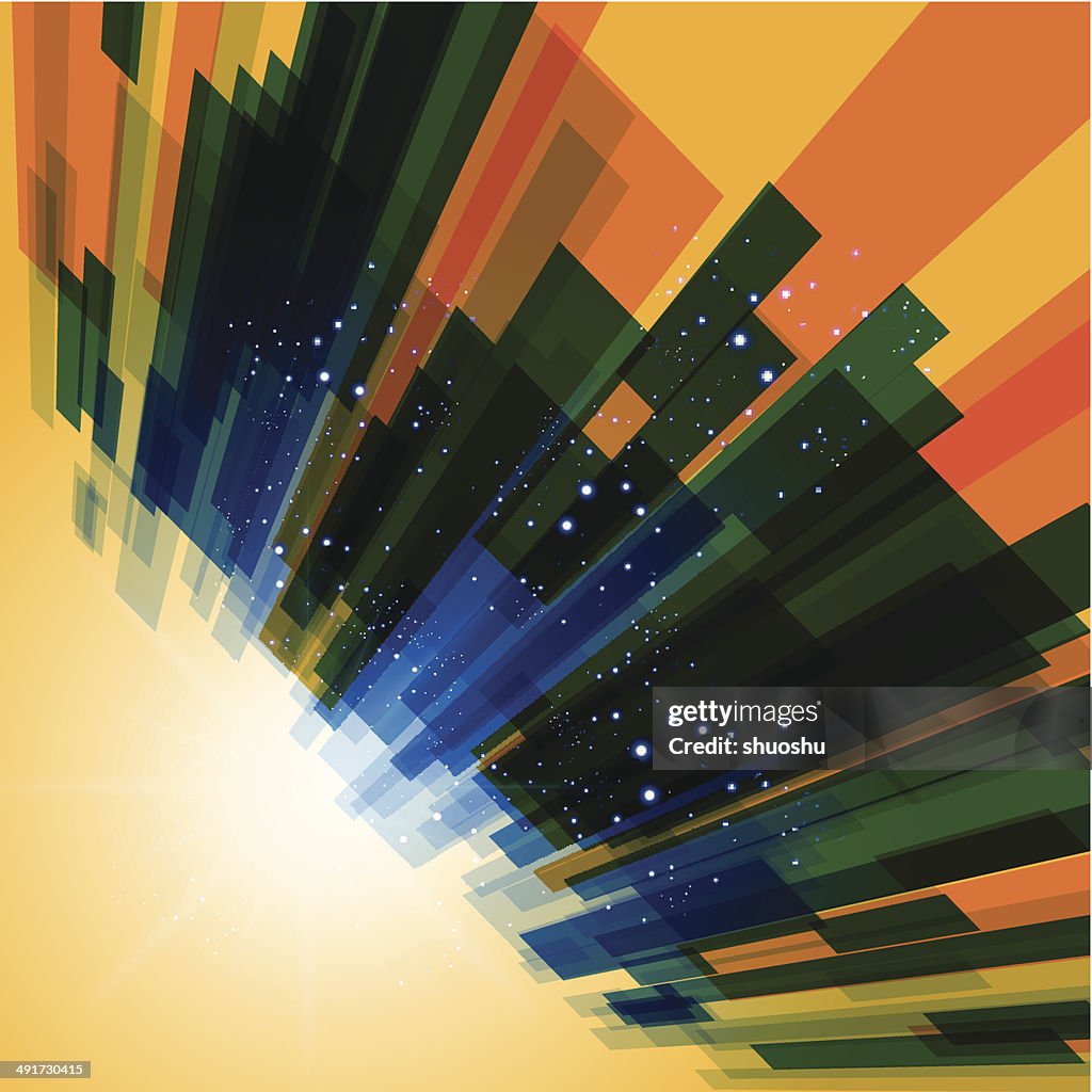 Abstract Colorful Transparency Technology Pattern Background High-Res ...