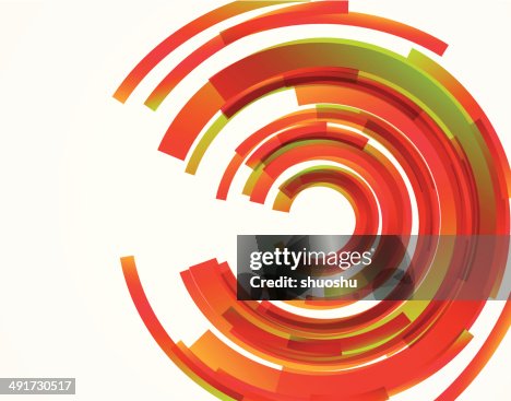 Abstract Red Ring Pattern Background High-Res Vector Graphic - Getty Images