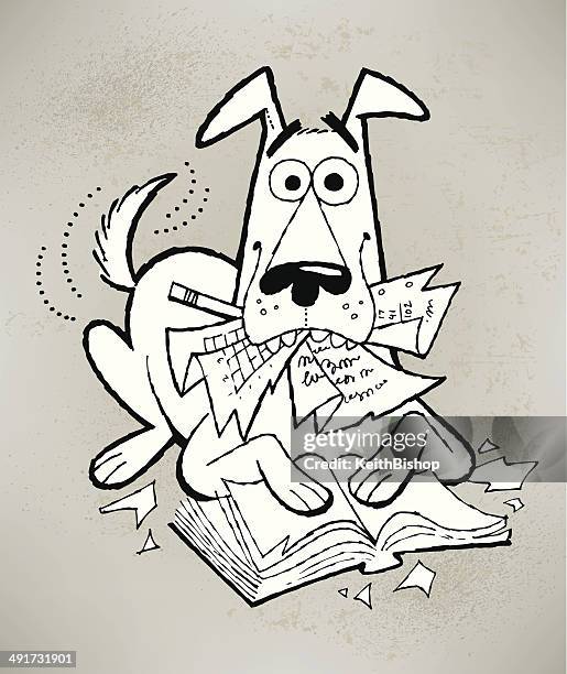 Eating Homework 15 Dog Ate Homework Stock Photos, High-Res Pictures, and Images - Getty ...