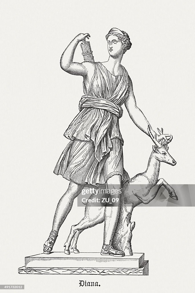 Diana of Versailles, published in 1878