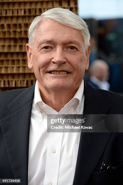 Liberty Media's John Malone attends the Vanity Fair New Establishment Summit at Yerba Buena Center for the Arts on October 7, 2015 in San Francisco,...