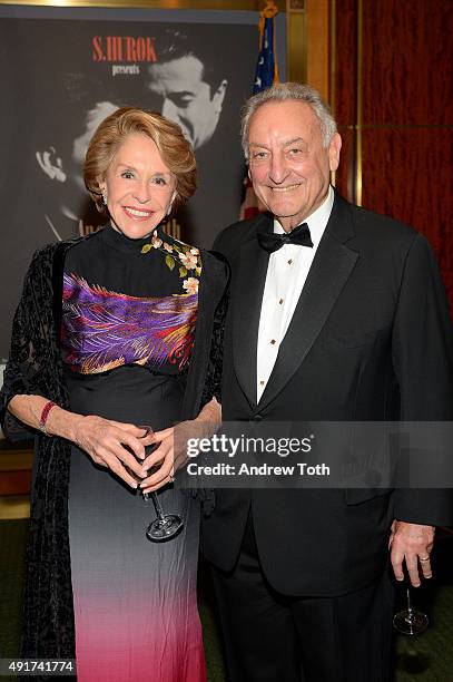 Joan Weill and Sanford Weill attend the Carnegie Hall 125th season opening night gala at Carnegie Hall on October 7, 2015 in New York City.