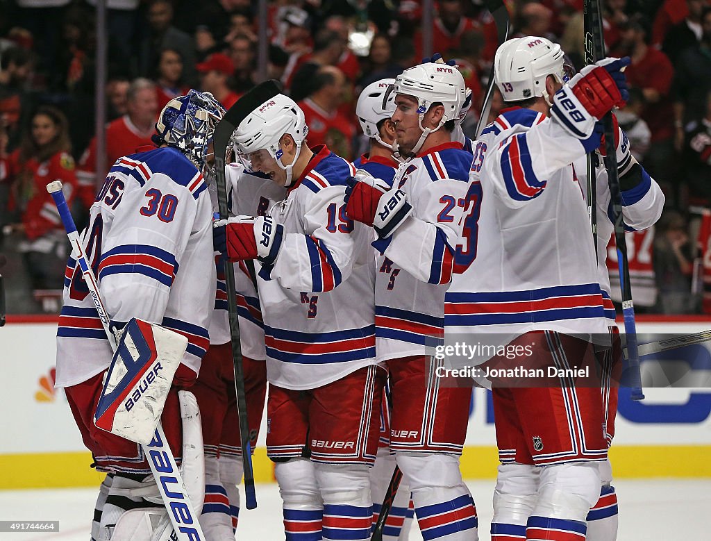 New York Rangers v Chicago Blackhawks