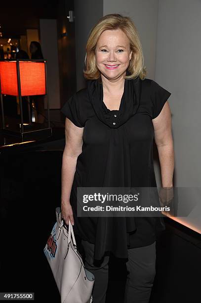 Actress Caroline Rhea attends the Armani and Cinema Society Screening of Sony Pictures Classics' "Truth" after party at Armani Ristorante on October...