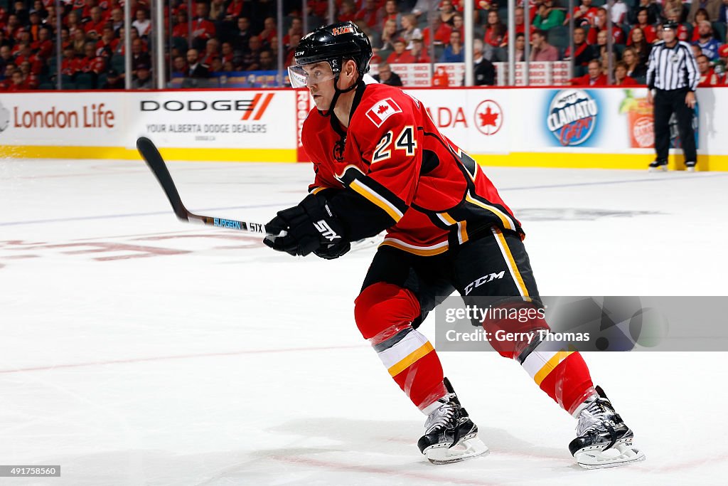 Vancouver Canucks v Calgary Flames