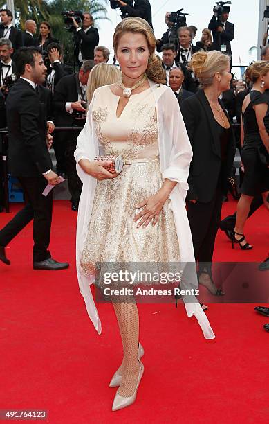 Natacha Amal attends the "Saint Laurent" Premiere at the 67th Annual Cannes Film Festival on May 17, 2014 in Cannes, France.