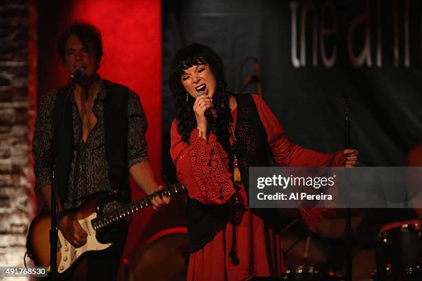 Heart Vocalist Ann Wilson performs her "The Ann Wilson Thing" solo show at City Winery on October 7, 2015 in New York City.