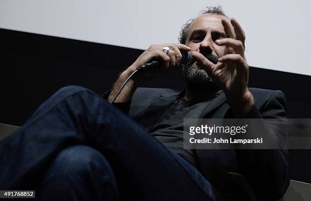 Panos Koronis attends "Chevalier" Q&A during 53rd New York Film Festival at Elinor Bunin Munroe Film Center on October 7, 2015 in New York City.